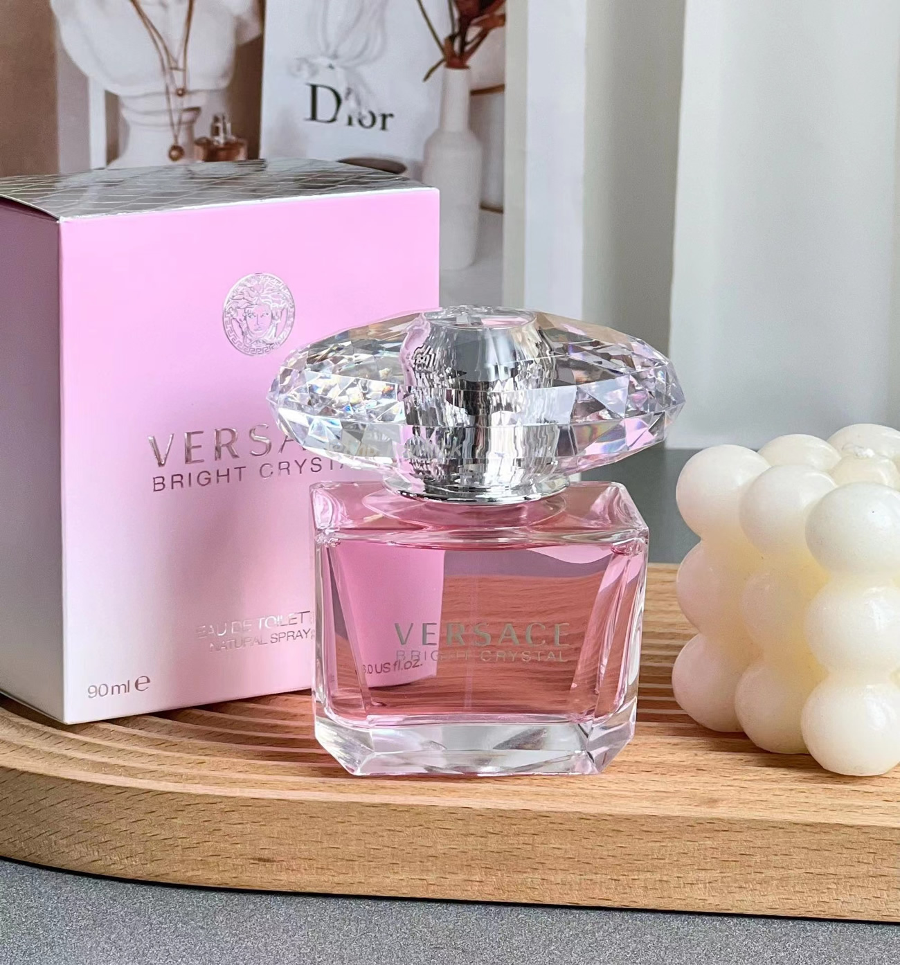 Versace Bright Crystal Edt 90ml (3) - www.newkick.vip